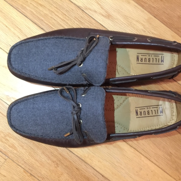 Millburn Co Tie Driver Leather Shoes 11M - Picture 3 of 3